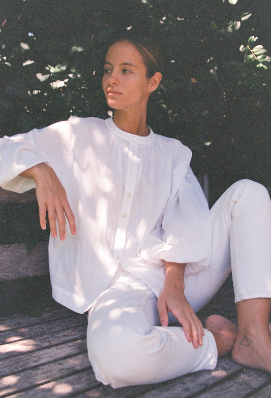 Iza Blouse (Salt)